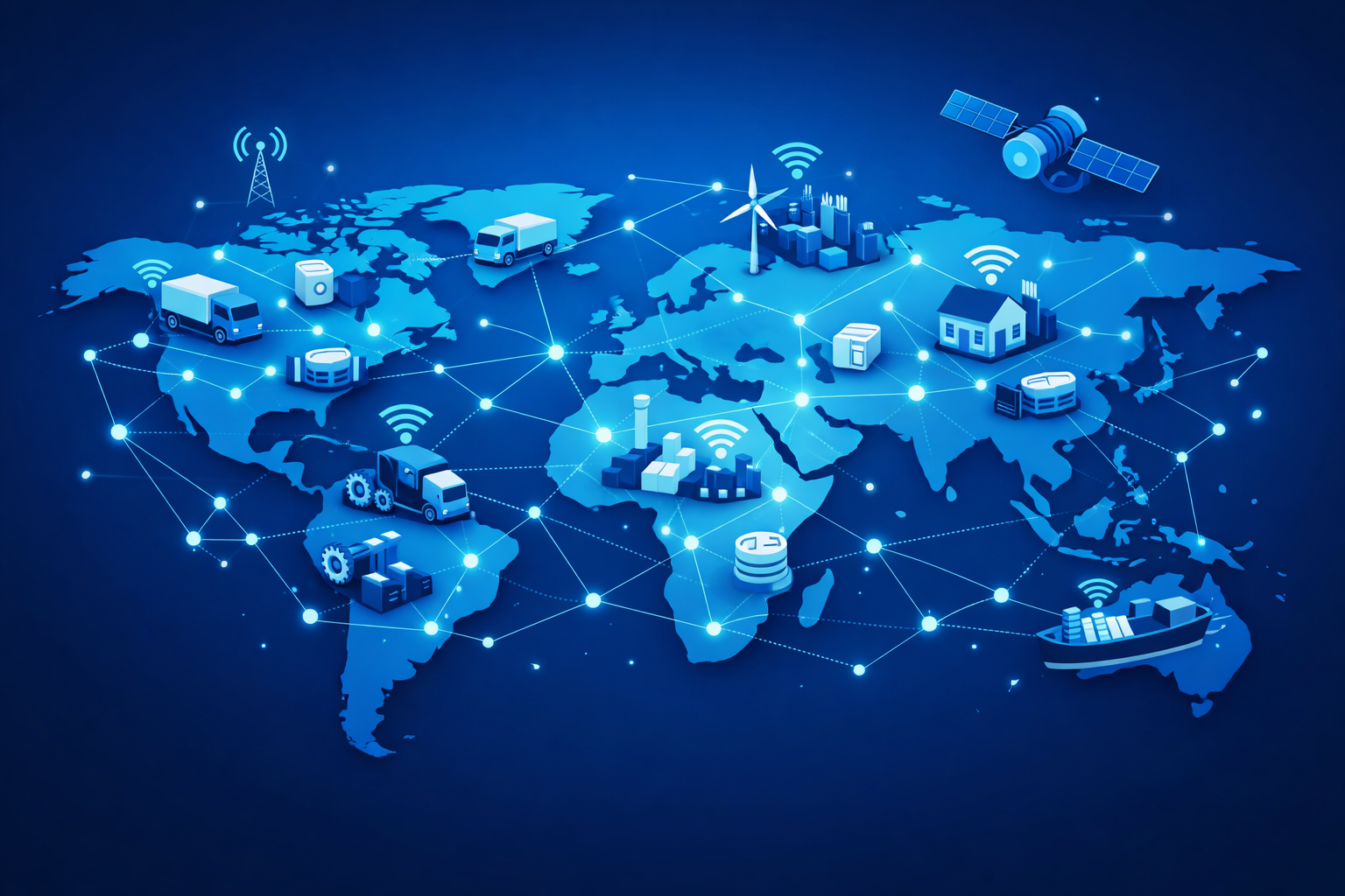 Cómo funciona la comunicación M2M/IoT entre dispositivos